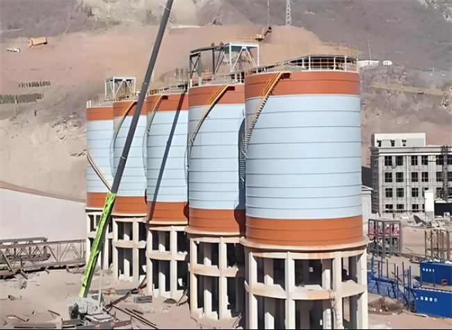 什运乡高架钢板仓